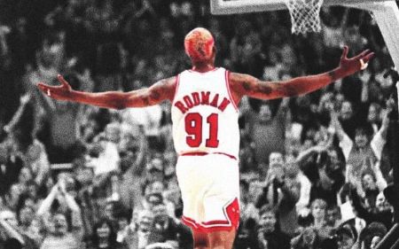 Dennis Rodman is a basketball legend.